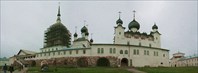 Внутри Соловецкого кремля-Соловецкий монастырь